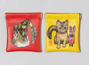 보리스 잡화점 스프링 파우치 말과 고양이