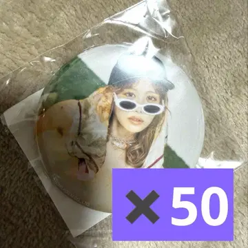 FRUITSZIPPER 스키복권 생일 나카가와 루나 캔뱃지 50개