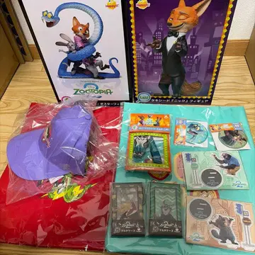 주토피아2 해피 복권 A상 라스트 원상 피규어 세트 총 12점