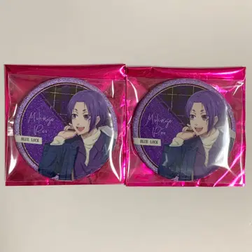 블루 록 도큐 부동산 미카게 레오 글리터 캔뱃지