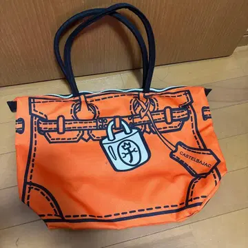 CASTELBAJAC 토트백 오렌지 대용량 캐주얼 백