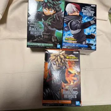 나의 히어로 아카데미아 피규어 3체 세트