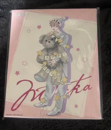 밀과 3권 출시 기념 레오 벌스데이 DMM 스크래치 캔버스 아트 캔 미러