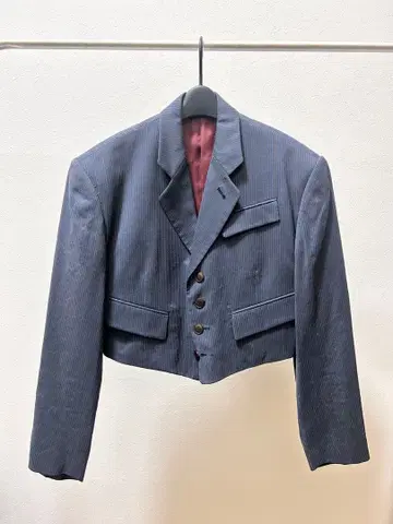 JEAN PAUL GAULTIER 아카이브 크롭 자켓