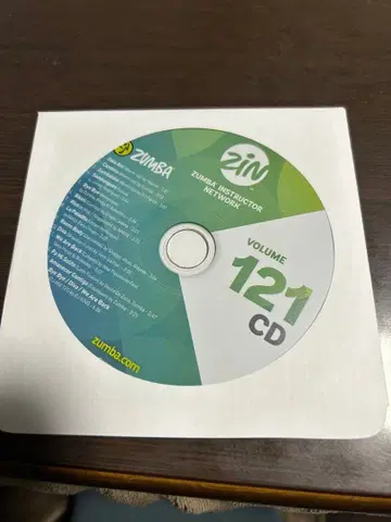 Zumba Volume 121 CD