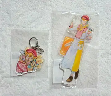 니지산지 우사미 리토 마리온 크레이프 아크릴 스탠드 아크링 키링 세트