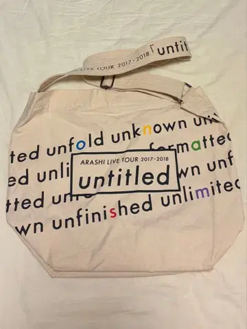 아라시 Untitled 토트백