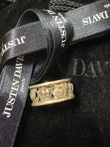 저스틴 데이비스 반지 14호 복조리 리본 포함