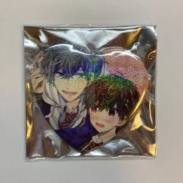 오야스미마타네마시로군 굿즈 캔뱃지 BL 코믹스 하트캔뱃지 원작 그림