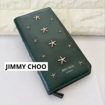 JIMMY CHOO 지미추 장지갑 스타 스터드