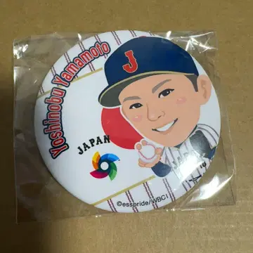 사무라이 재팬 WBC 가챠 캔뱃지 야마모토 요시노부