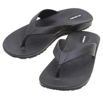 OKABASHI 블랙 샌들 ML: 약 25.0cm-26.0cm