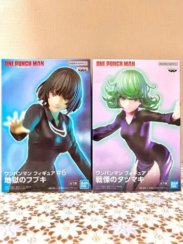 미개봉 새상품 원펀맨 피규어 #5 전율의 타츠마키 #6 지옥의 후부키