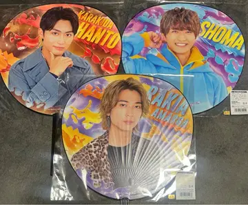 3종 세트 쇼마 신키다 반토 라키아 부채 세트