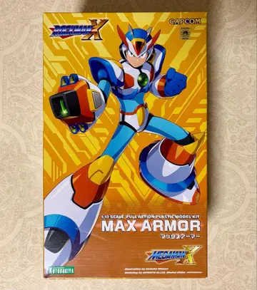 미조립 록맨 X 맥스 아머 프라모델 피규어 코토부키야