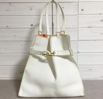 No38554 KITAMURA 키타무라 천연 가죽 가죽 토트 백