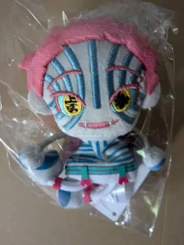 귀멸의 칼날 아카자 파펫 참 전집중전 마스코트 새상품 택 포함