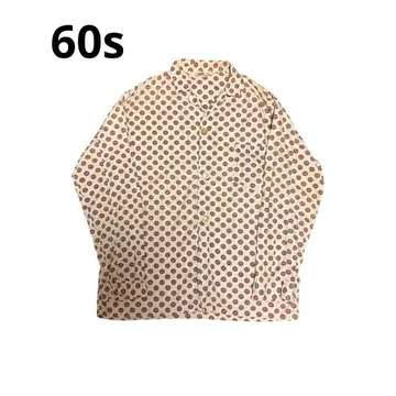 60s varsity 파자마 셔츠 커트 코베인