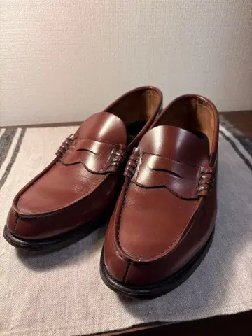 [ 새상품급 ] REGAL 브라운 가죽 로퍼 2177 26.5cm