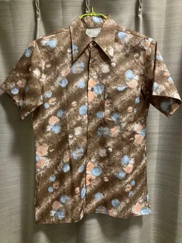 70년대 SEARS 반팔 셔츠 구제 의류