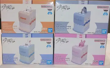 SKZOO BIRTHDAY CAKE 컬렉션 케이크 피규어 4종