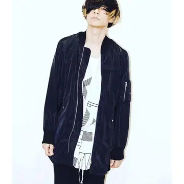 [ALEXANDROS] 롱 봄버 자켓