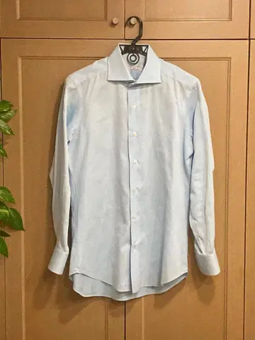 선착순 투모로우랜드 Y 긴팔 셔츠 비즈니스 긴팔 셔츠 라이트 블루