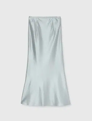 eimy istoire 레더라이크 새틴 머메이드 스커트