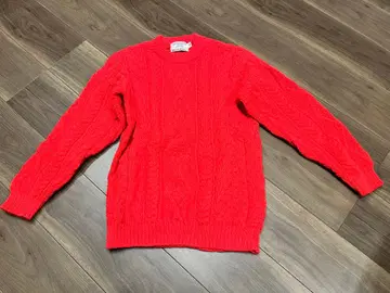 [ 영국제 ] O'BRIEN Knitwear 핸드 프레임 케이블 니트