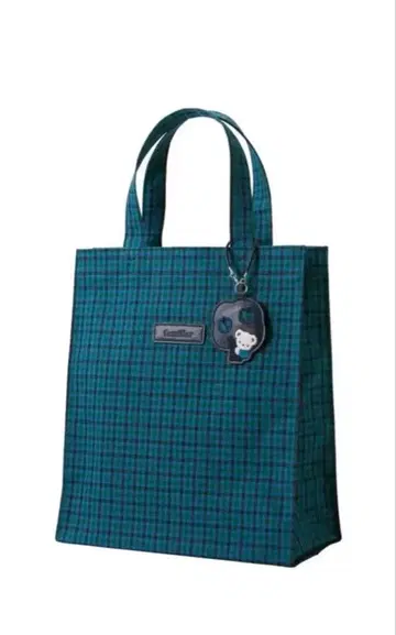 familiar 파밀리아 토트백 파랑 깅엄 체크 체크 대