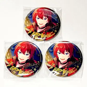 [익명 배송] 앙상블 스타즈! 중국 초청 캔뱃지 3개 스오우 츠카사