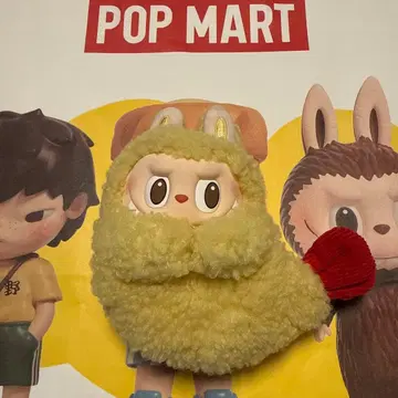 정품 POPMART Labubu Wacky Mart 라부부 새우튀김