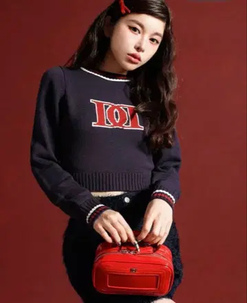 미사용 새상품 Darich 다리치 레트로 DD로고 니트탑