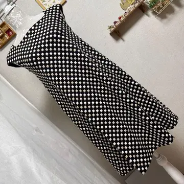 시빌라 자수 A라인 원피스 스트레치 일본제