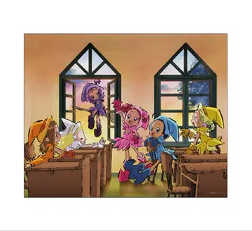 오쟈마녀 도레미 25주년 메모리얼전 캔버스 아트