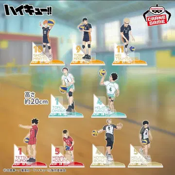 하이큐 아크릴 디오라마 9세트