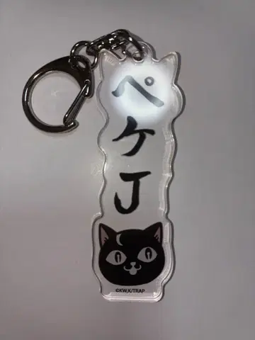 동리베 에노시마 이름 아크릴 키링 페케J