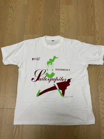 90s 세일러문 빈티지 애니메이션 티셔츠 세일러 주피터
