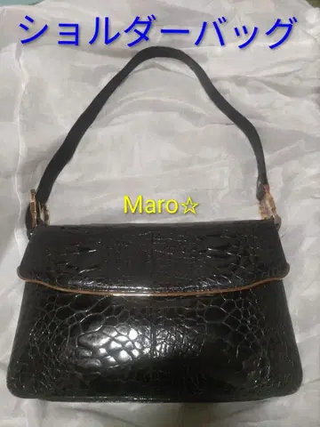 숄더백 블랙 가죽 엠보 여성용 포멀