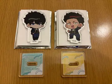 히지카타 토시로 곤도 이사오 미니 캐릭터 아크릴 스탠드 은혼 봄의 여행