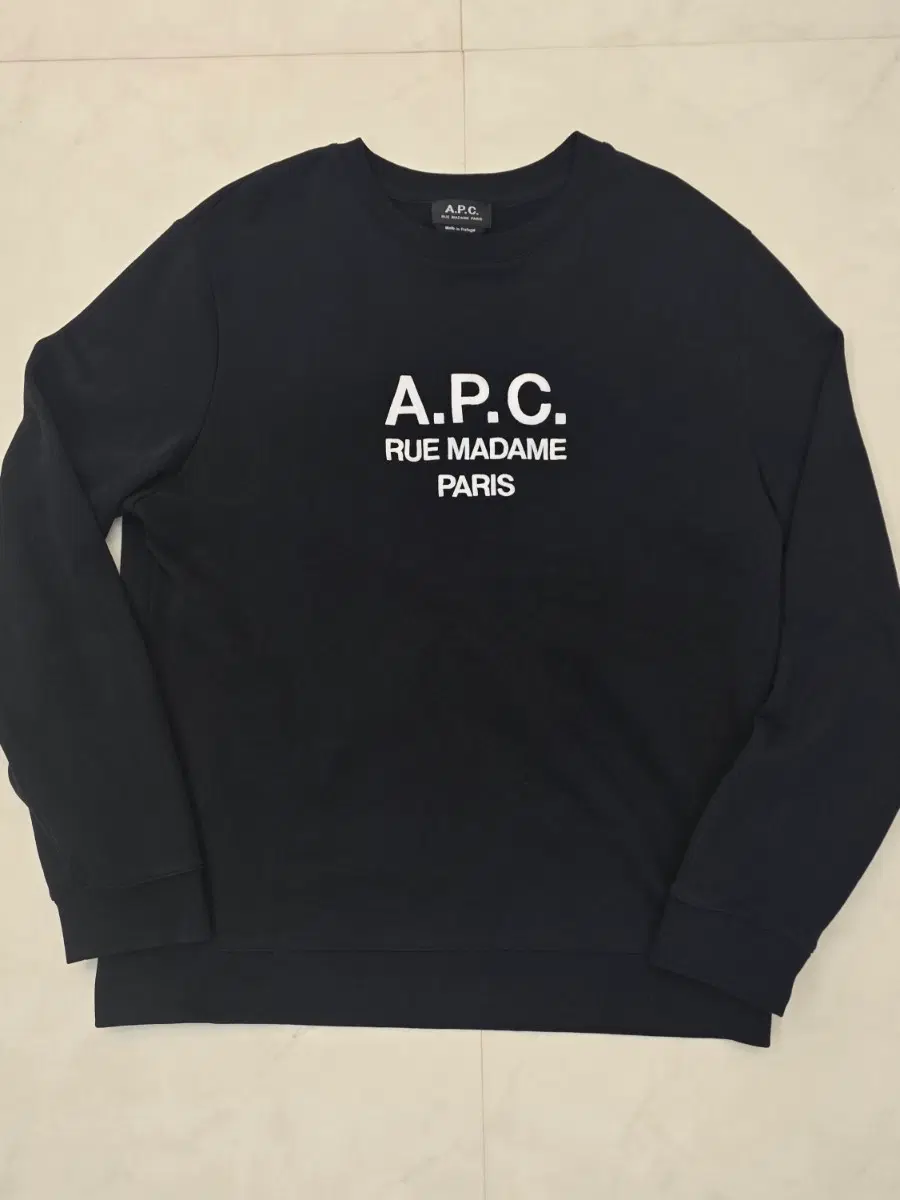 A P C ブラック ロゴ スウェット 105 オススメ APC A.P.C. 
