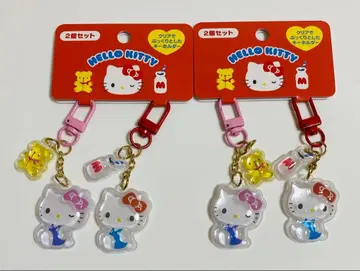 산리오 헬로키티 맞춰 쓰는 니코니코 키링 통통 키링