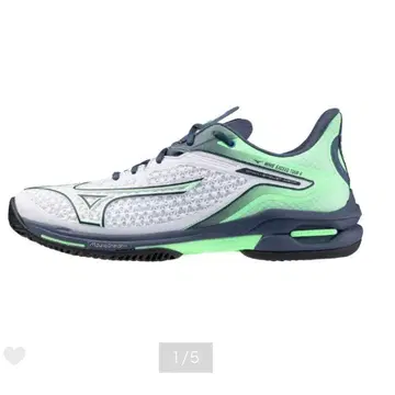 MIZUNO 테니스화 웨이브 엑시드 투어 6 OC 25.5