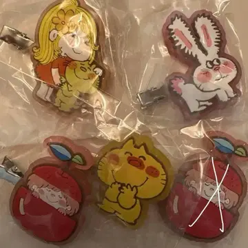 미즈모리 아도 클리어 러버 헤어 클립