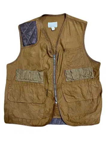 70s American Field 헌팅 베스트 빈티지