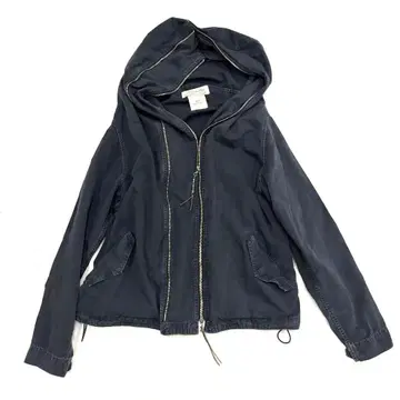 REMI RELIEF 더블 지퍼 자켓 후드 2way 블랙