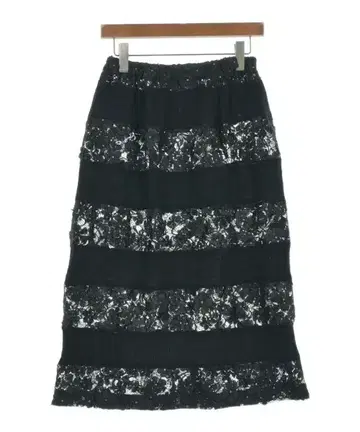 tricot COMME des GARCONS 롱 맥시 길이 스커트 여성용