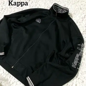 [새상품급] Kappa 90s 트랙 자켓 자수 XL 저지 블랙