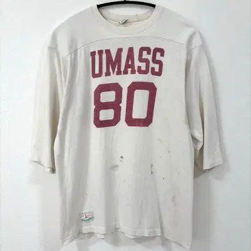 레어 70's 챔피온 풋볼 T셔츠 물빠짐 USA제 L 사이즈 분위기 발군