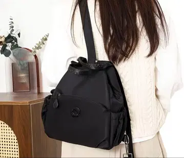 경량 레이디백 크로스바디백 백팩 캐주얼 블랙 2way